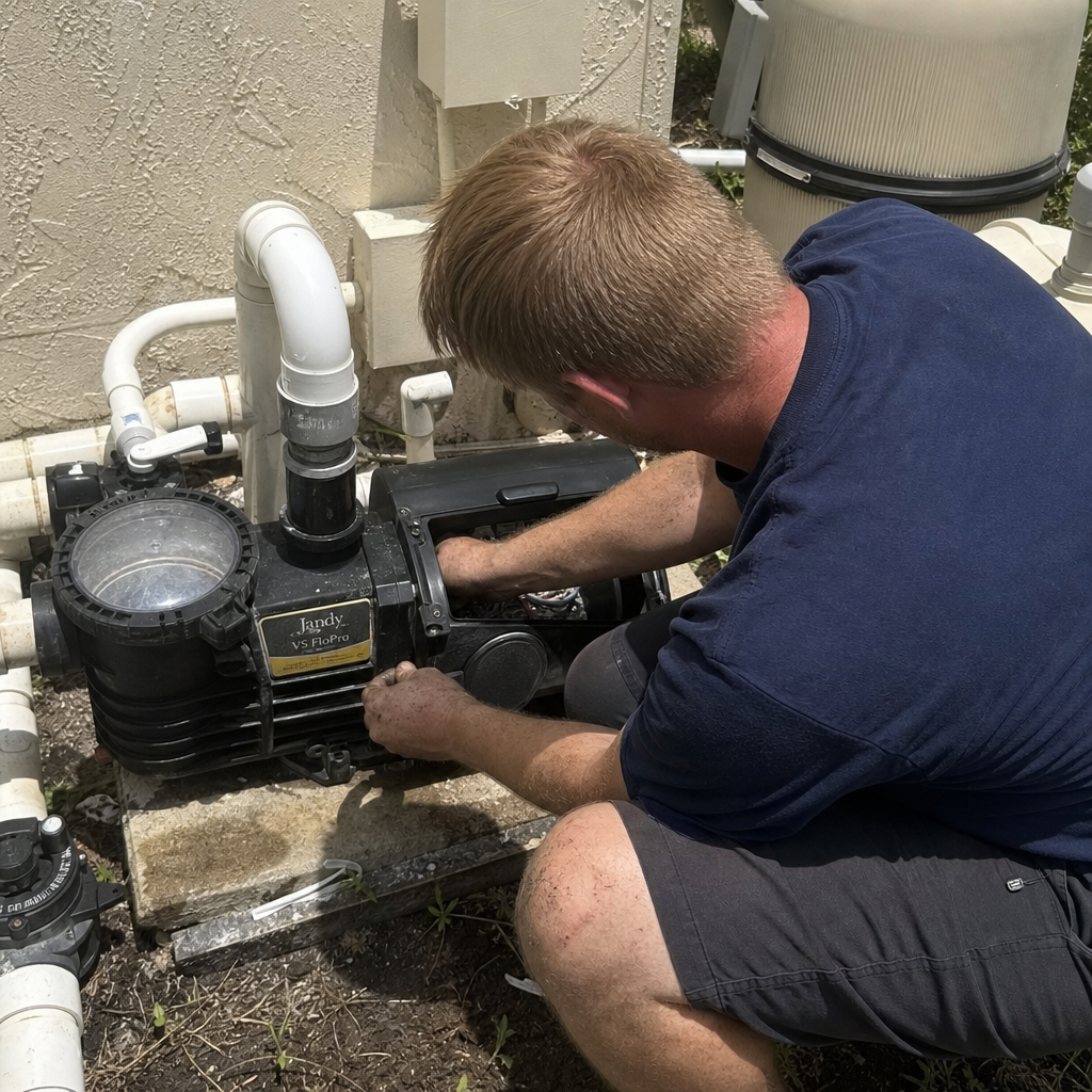 Pool Equipment Repair in Sarasoto
