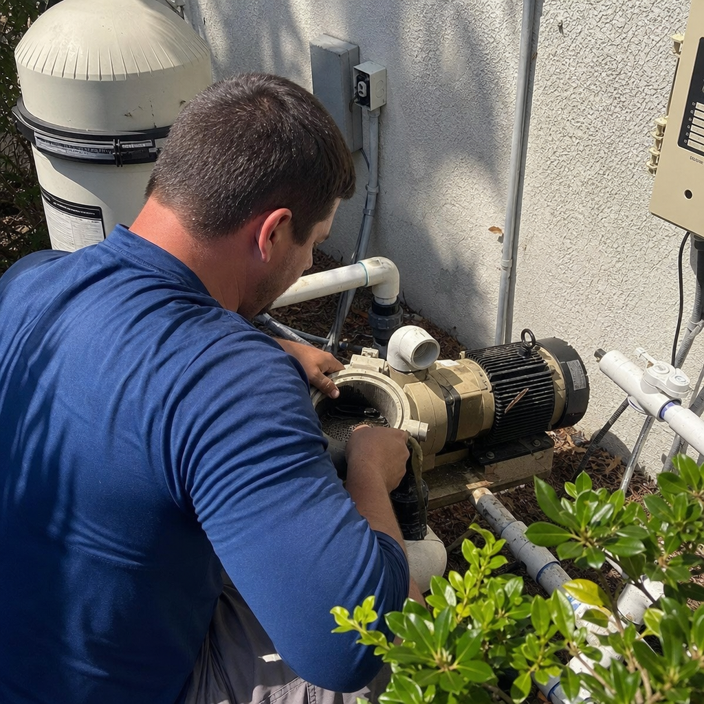 Pool Equipment Replacement in Sarasoto