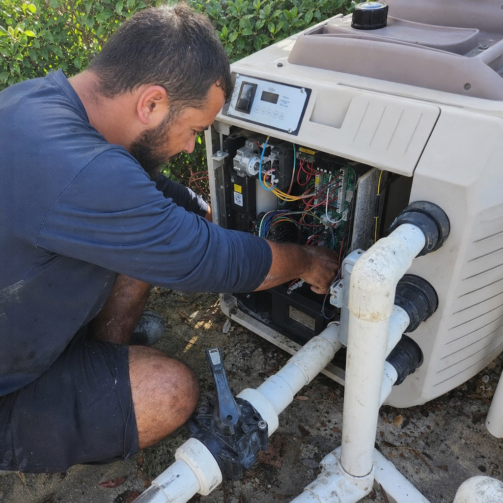 Pool Heating in Sarasoto
