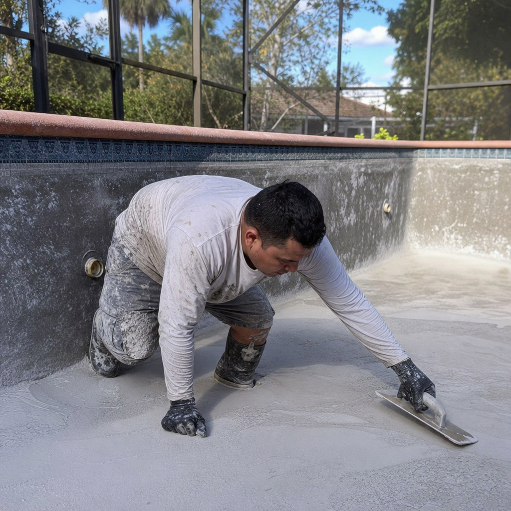 Pool Resurfacing in Sarasoto