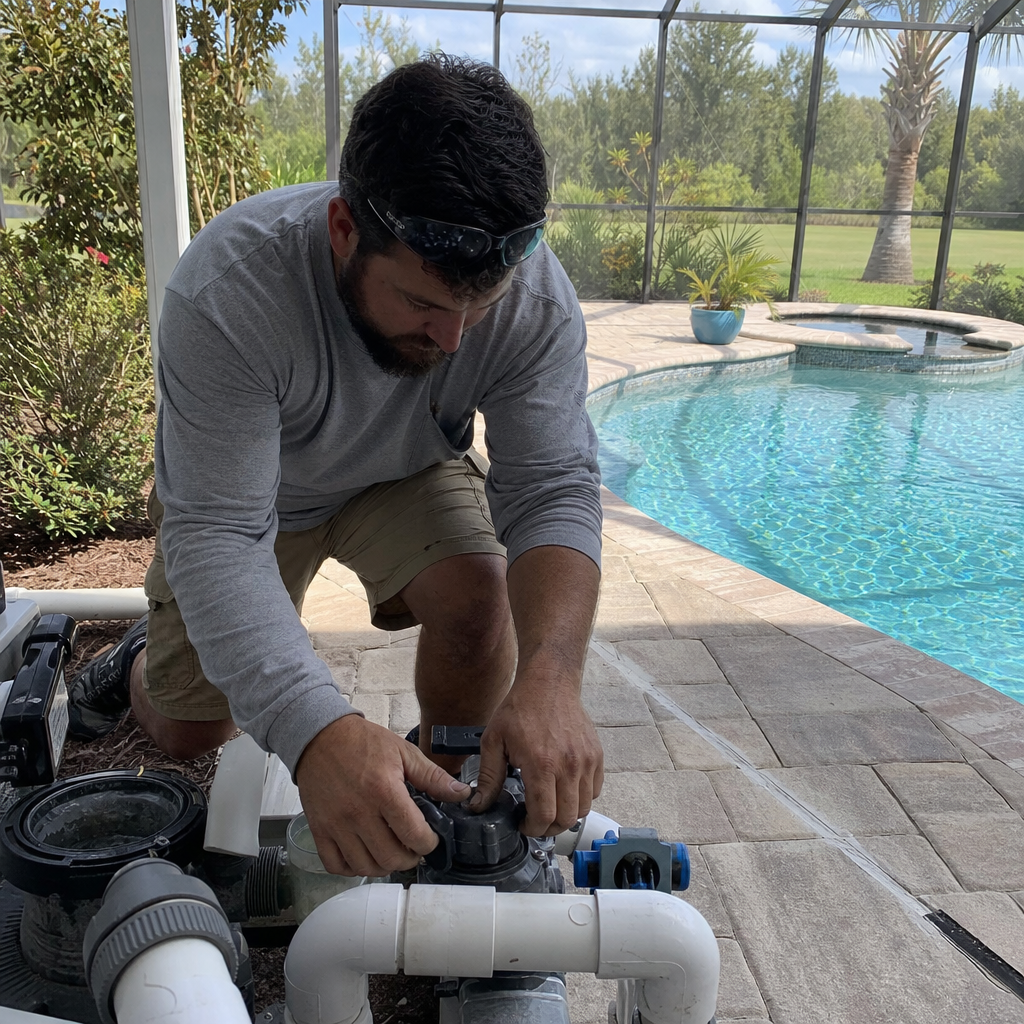 Vacation Pool Service in Sarasoto